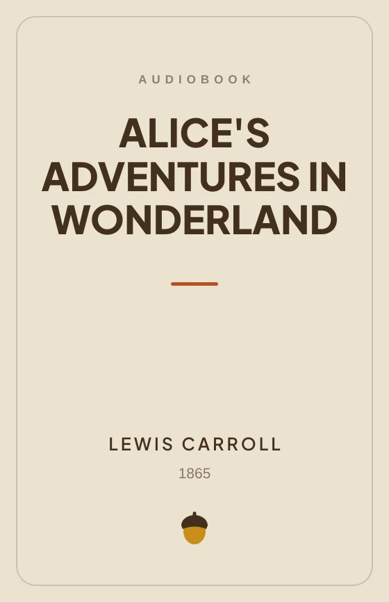 Cover art for Alice's Adventures in Wonderland