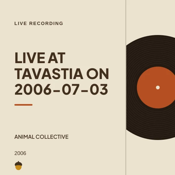 Cover art for Live at Tavastia on 2006-07-03
