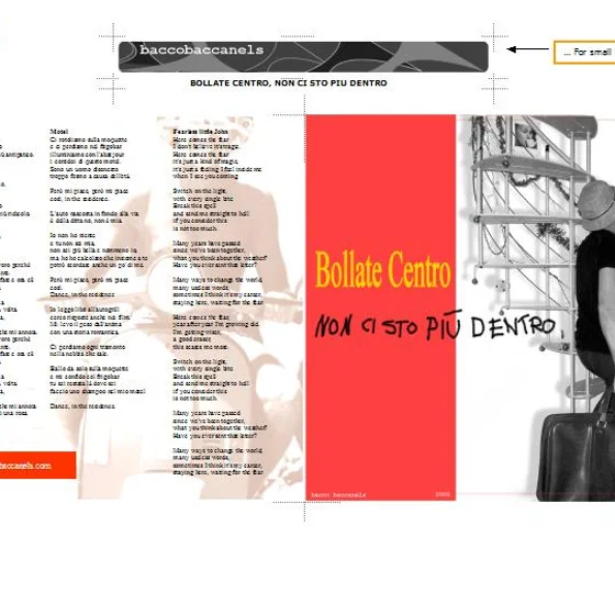 Cover art for Bollate Centro, non ci sto piu dentro