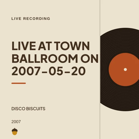 Cover art for Live at Town Ballroom on 2007-05-20