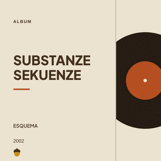 Cover art for Substanze Sekuenze