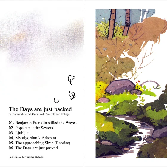 Cover art for The Days are just packed