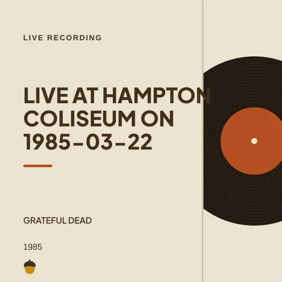Cover art for Live at Hampton Coliseum on 1985-03-22