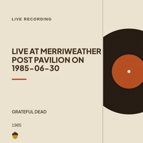 Cover art for Live at Merriweather Post Pavilion on 1985-06-30