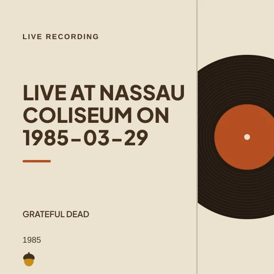 Cover art for Live at Nassau Coliseum on 1985-03-29