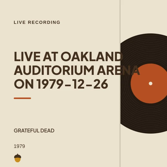 Cover art for Live at Oakland Auditorium Arena on 1979-12-26