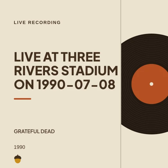 Cover art for Live at Three Rivers Stadium on 1990-07-08