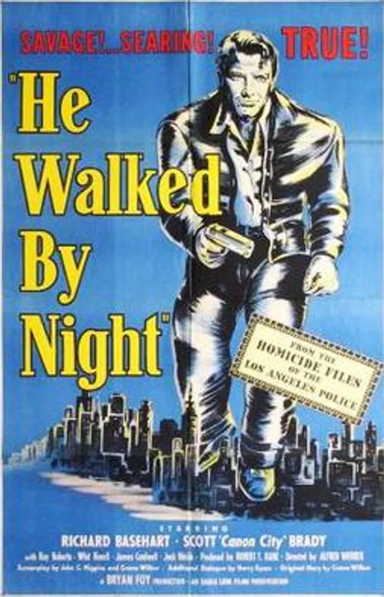 Poster for He Walked by Night