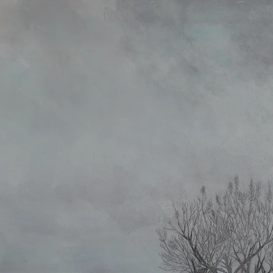 Cover art for Under a Blue Grey Sky Live at Roulette, 2009