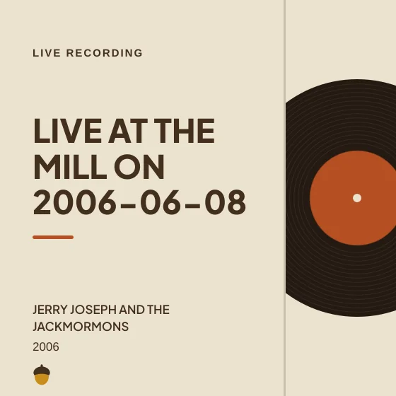 Cover art for Live at The Mill on 2006-06-08