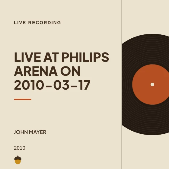 Cover art for Live at Philips Arena on 2010-03-17