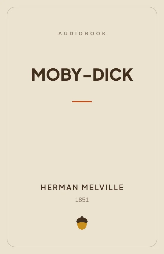 Cover art for Moby-Dick