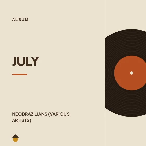 Cover art for July