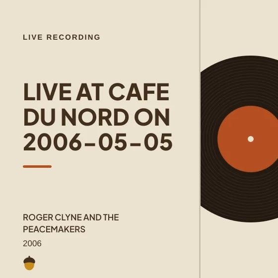 Cover art for Live at Cafe Du Nord on 2006-05-05
