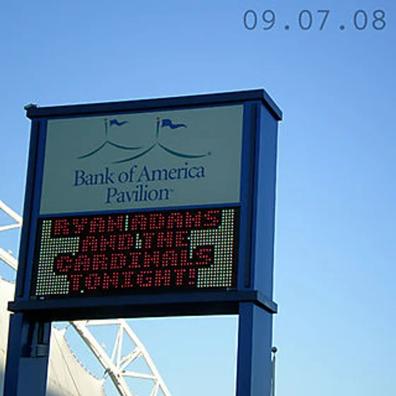 Cover art for Live at Bank of America Pavilon on 2008-09-07