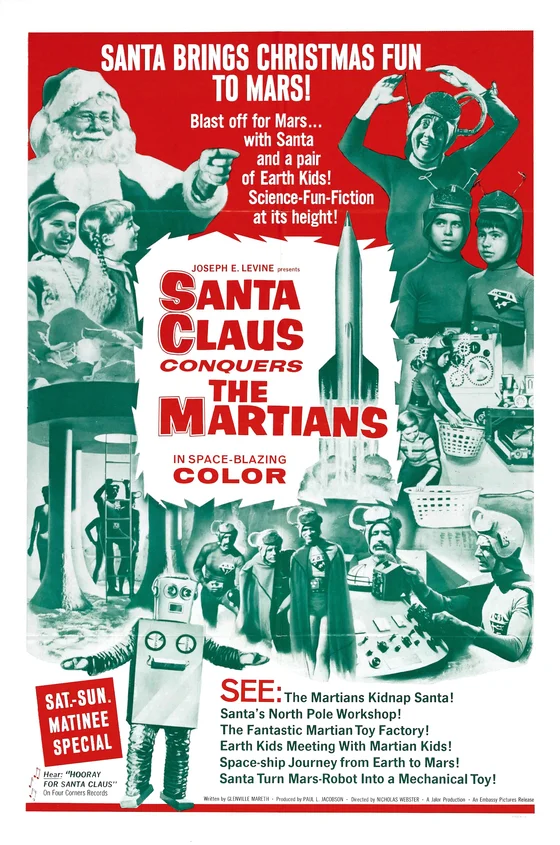 Poster for Santa Claus Conquers the Martians