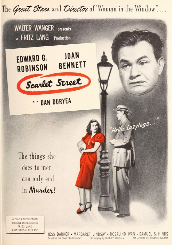 Poster for Scarlet Street