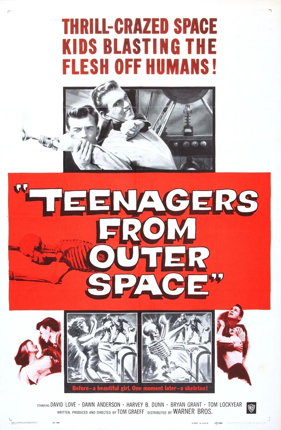 Poster for Teenagers from Outer Space