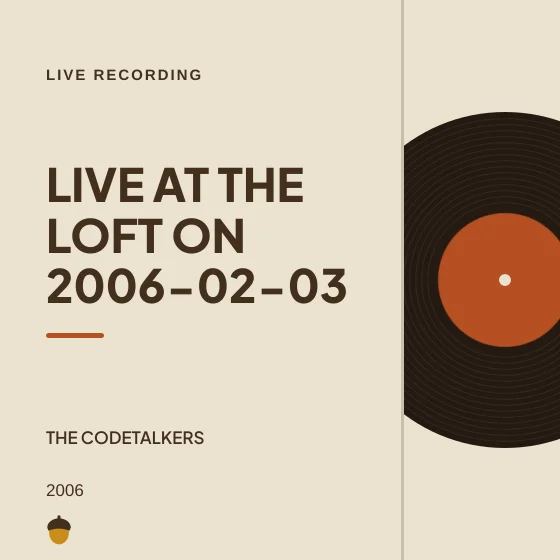 Cover art for Live at The Loft on 2006-02-03