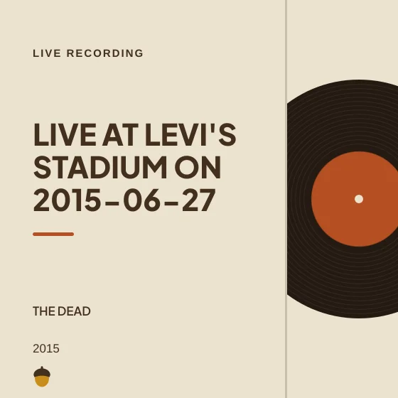 Cover art for Live at Levi's Stadium on 2015-06-27