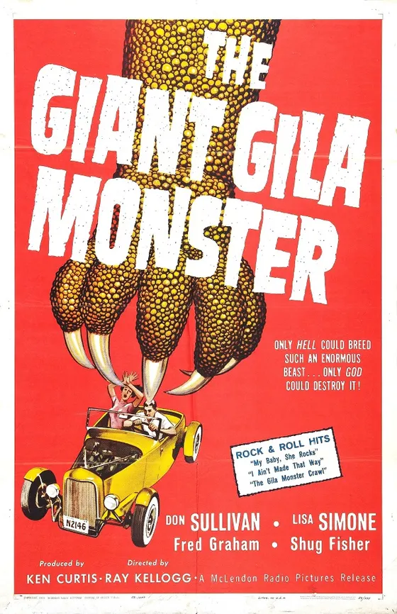 Poster for The Giant Gila Monster