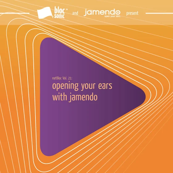Cover art for netBloc Vol. 21: opening your ears with jamendo