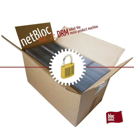 Cover art for netBloc Volume 2: DRM killed the music-product machine