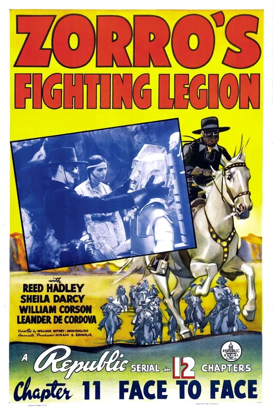 Poster for Zorro's Fighting Legion
